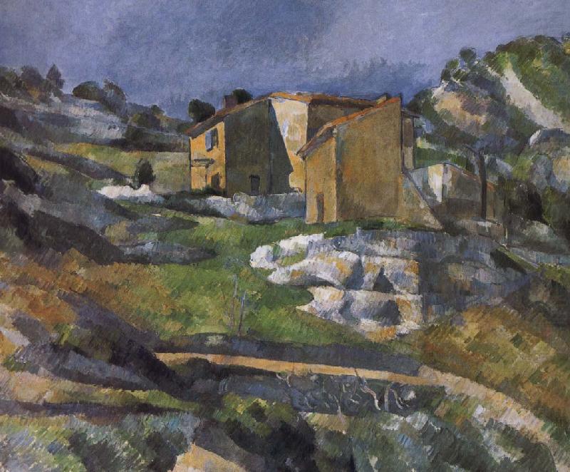 house near the valley, Paul Cezanne